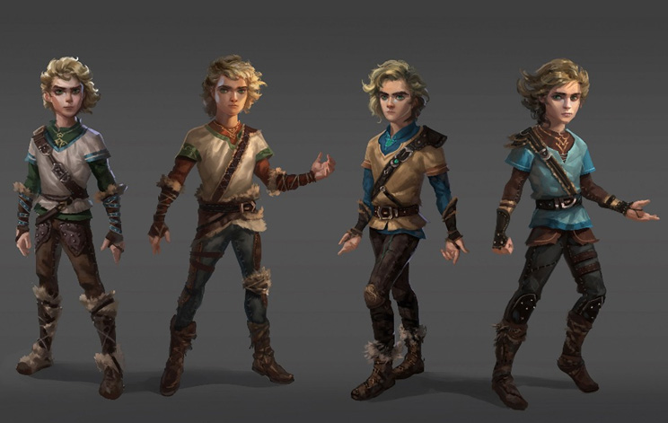 boy character design